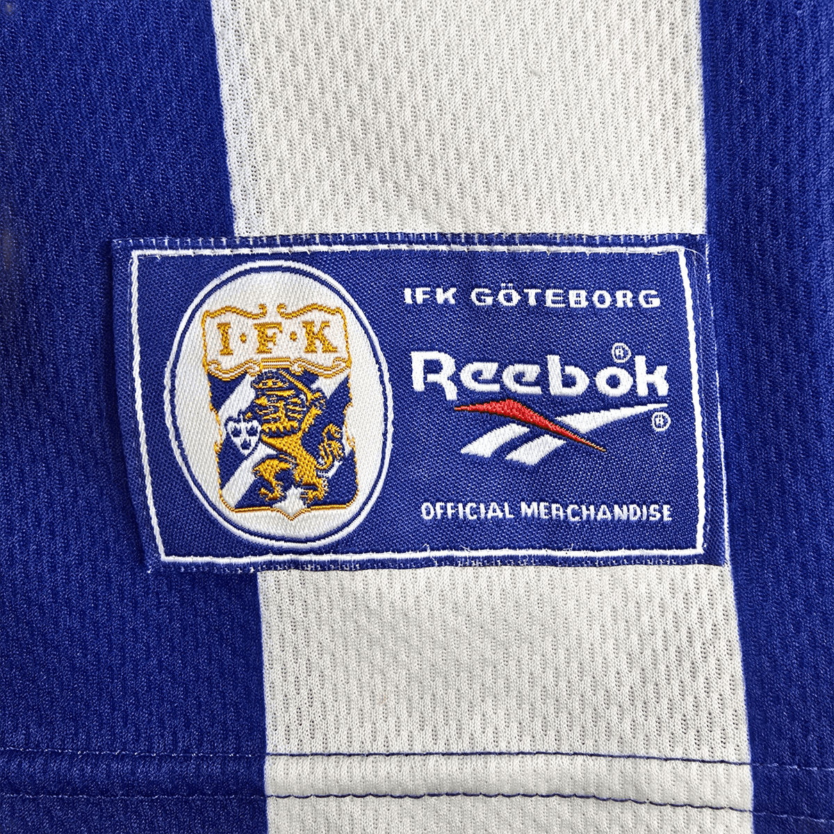 1997/98 IFK Gothenburg Home Football Shirt (L) Reebok - Football Finery - FF302082