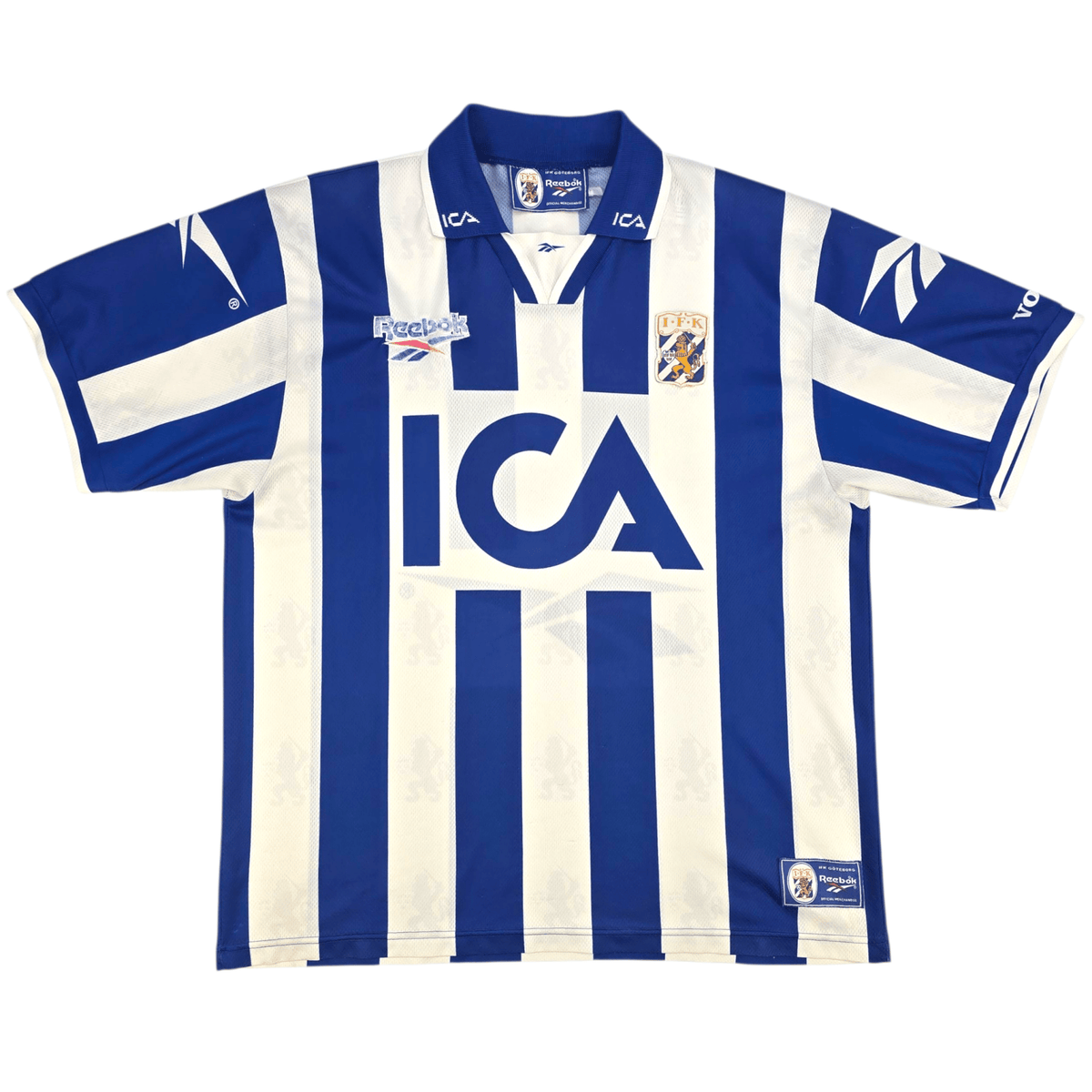 1997/98 IFK Gothenburg Home Football Shirt (L) Reebok - Football Finery - FF302082