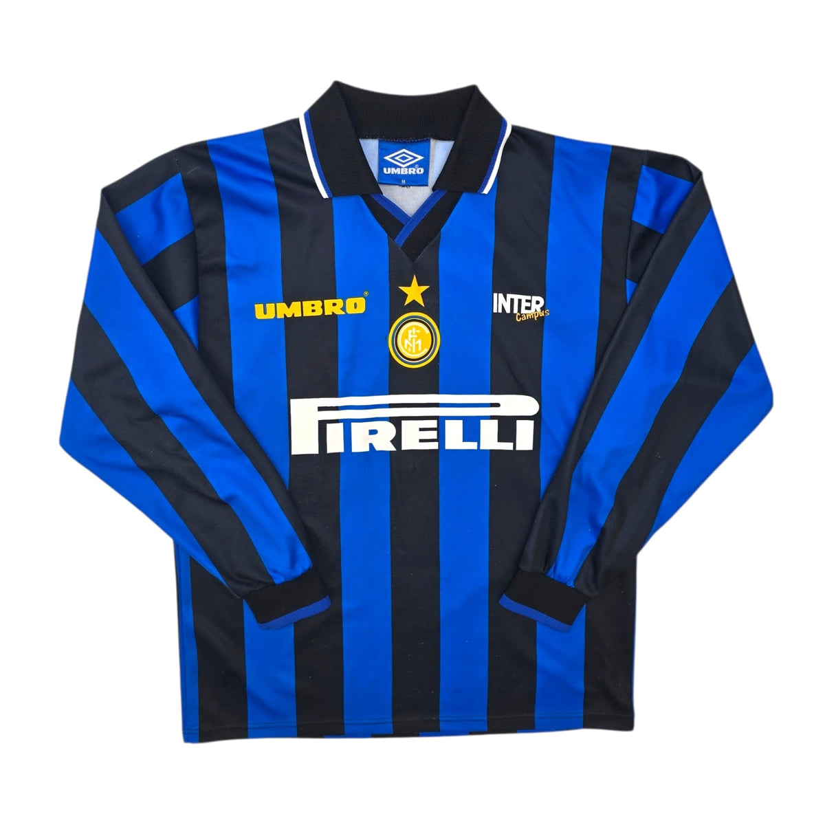 1997/98 Inter Milan Home Football Shirt (M) Umbro | Campus - Football Finery - FF305982