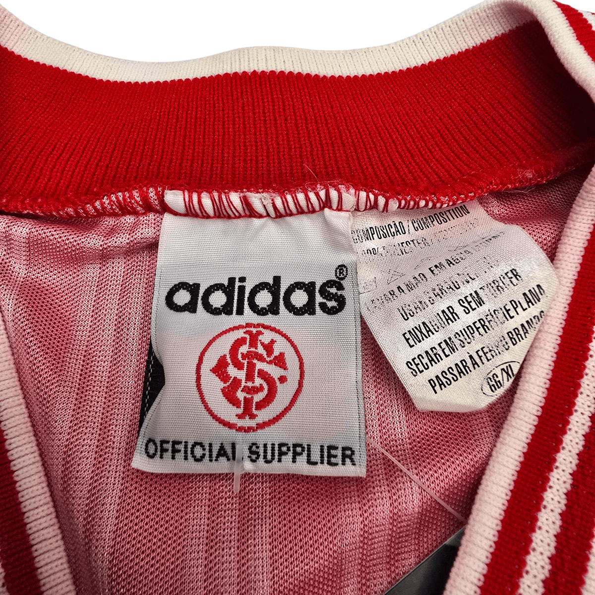 1997/98 Internacional Home Football Shirt (L) Adidas - Football Finery - FF303015