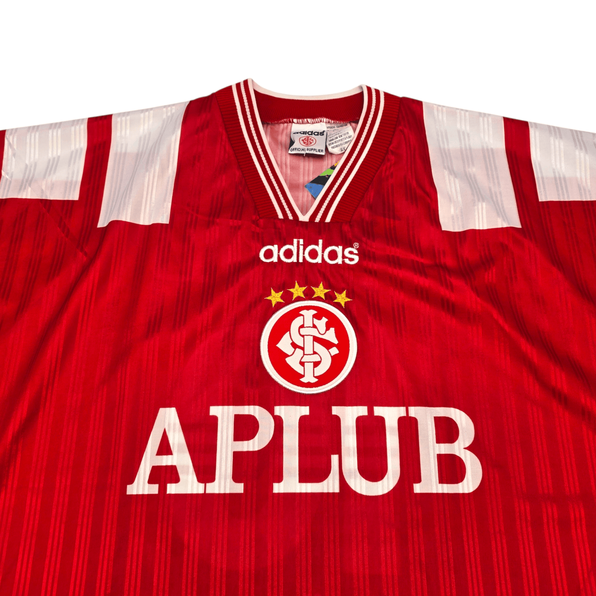 1997/98 Internacional Home Football Shirt (L) Adidas - Football Finery - FF303015