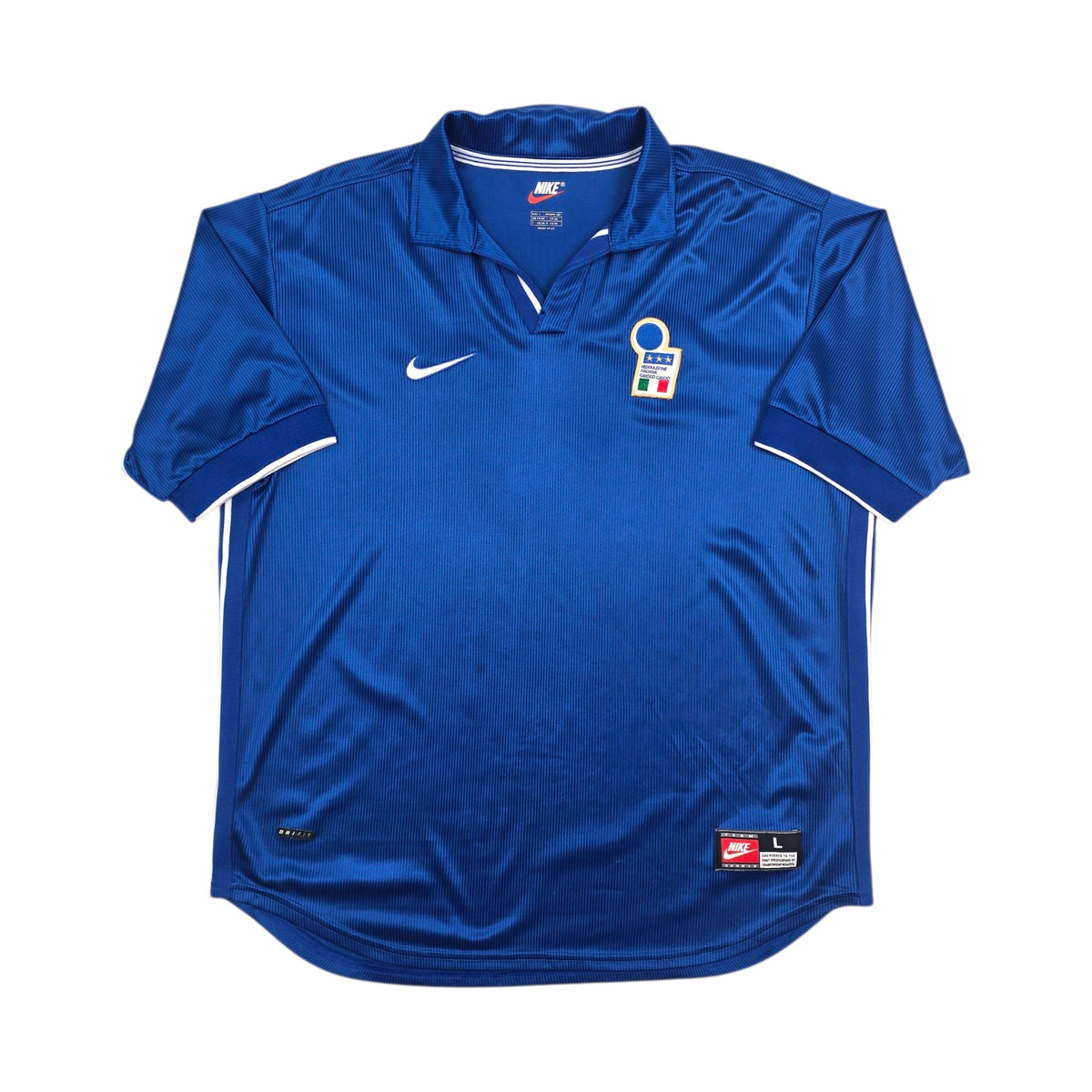 1997/98 Italy Home Football Shirt (L) Nike - Football Finery - FF305338