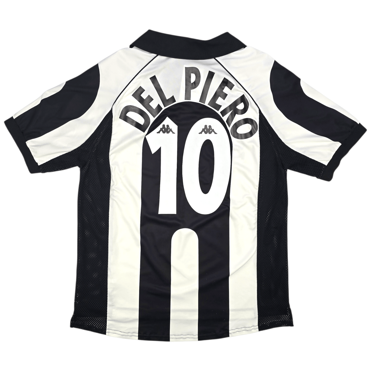 1997/98 Juventus Home Football Shirt (L) Kappa 10 Del Piero - Football Finery - FF302784