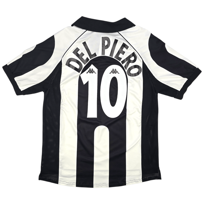 1997/98 Juventus Home Football Shirt (L) Kappa 10 Del Piero - Football Finery - FF302784