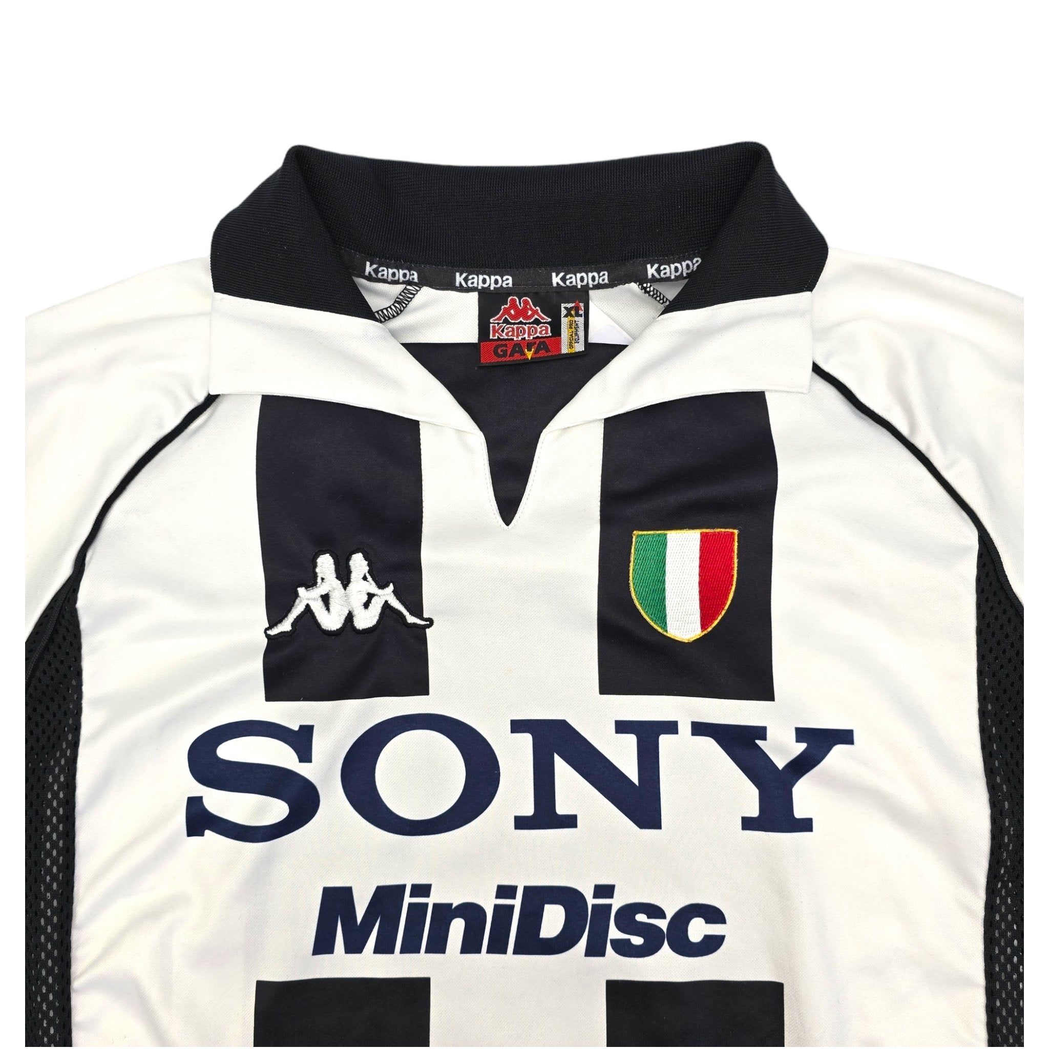 1997 98 Juventus Home Shirt Del Piero 10 Kappa XL Size – Football