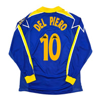 1997/98 Juventus Third Football Shirt (L) Kappa 10 Del Piero - Football Finery - FF307171