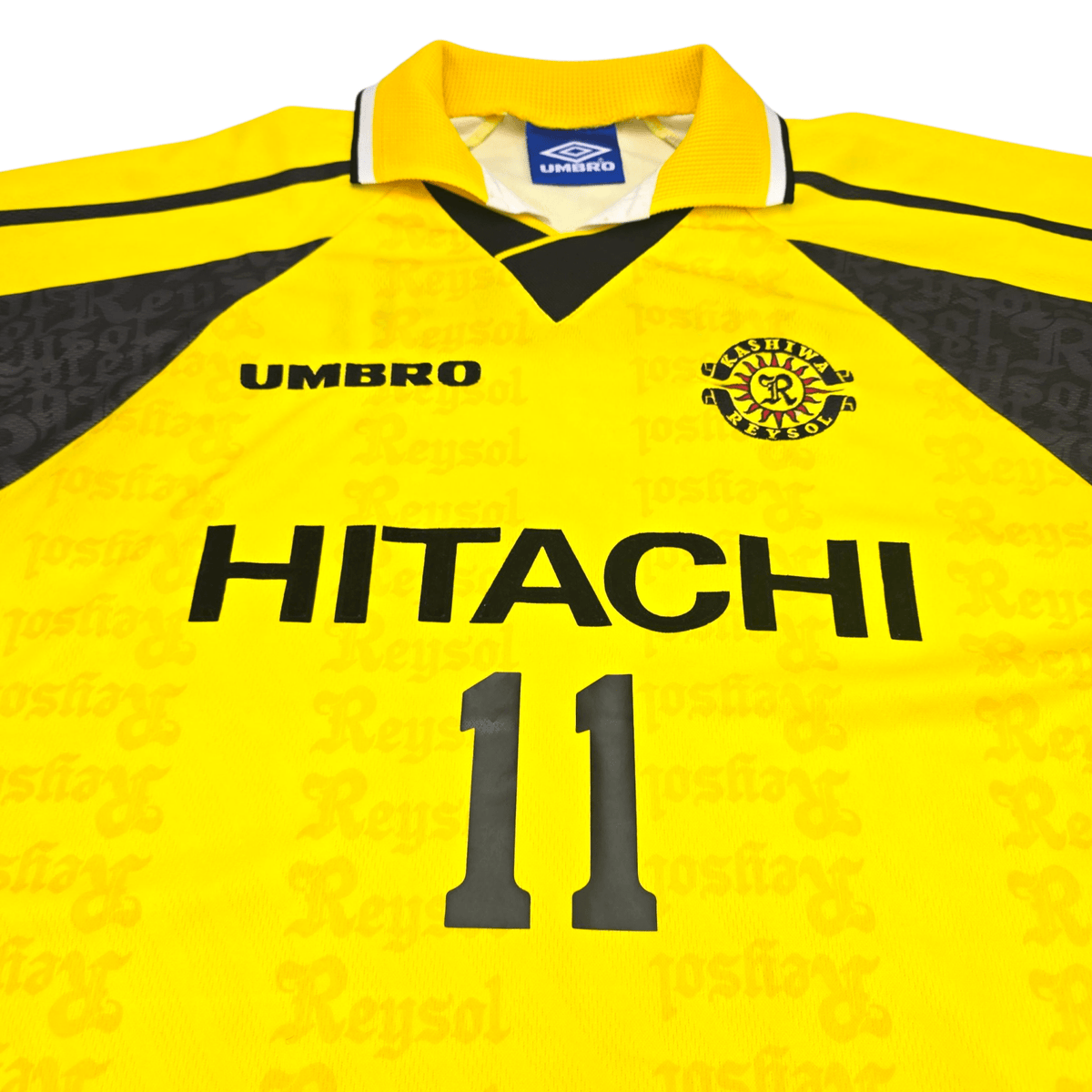 1997/98 Kashiwa Reysol Home Football Shirt (L) Umbro 11 - Football Finery - FF300854