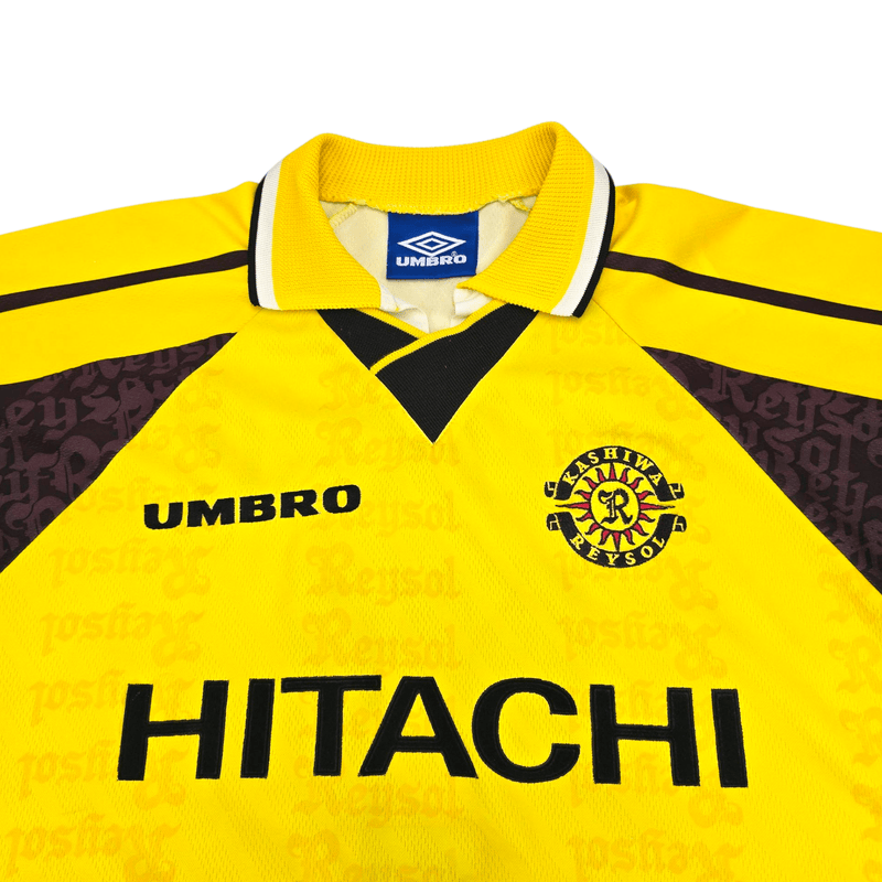 1997/98 Kashiwa Reysol Home Football Shirt (L) Umbro 7 - Football Finery - FF300871