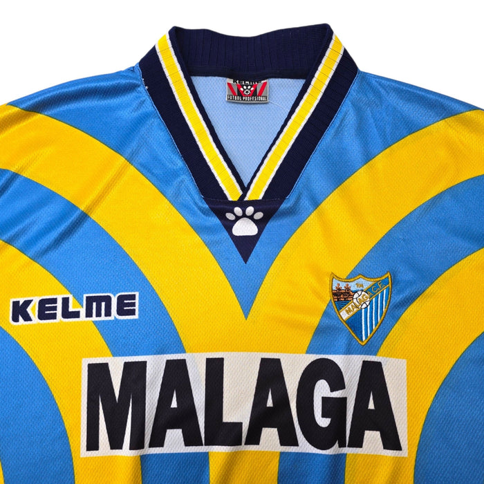 1997/98 Malaga Away Football Shirt (XL) Kelme - Football Finery - FF307827