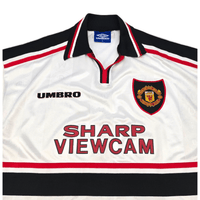1997/98 Manchester United Away Football Shirt (XL) Umbro - Football Finery - FF302099