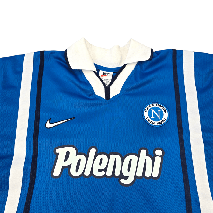 1997/98 Napoli Home Football Shirt (L) Nike - Football Finery - FF301879