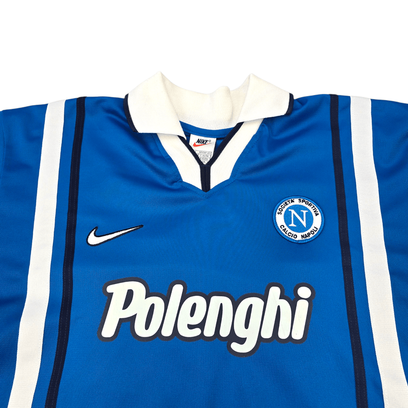 1997/98 Napoli Home Football Shirt (L) Nike - Football Finery - FF301879