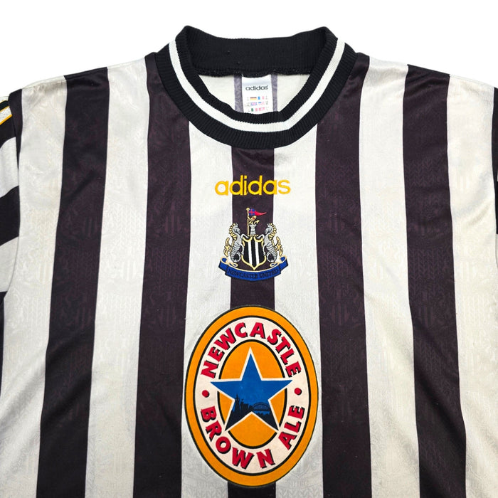 1997/98 Newcastle United Home Football Shirt (XL) Adidas - Football Finery - FF307223