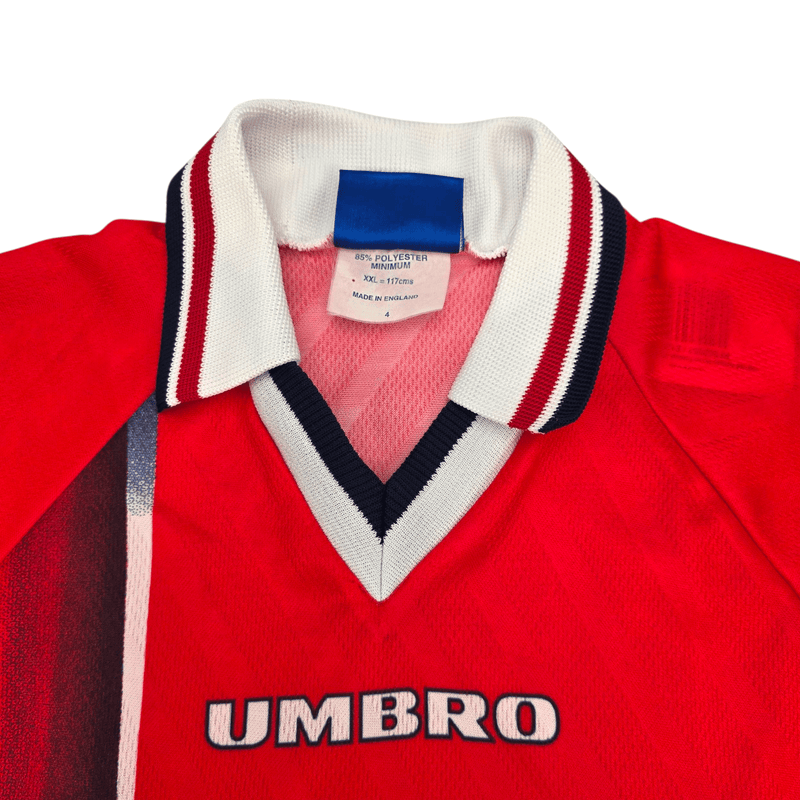 1997/98 Norway Home Football Shirt (2XL) Umbro - Football Finery - FF302557
