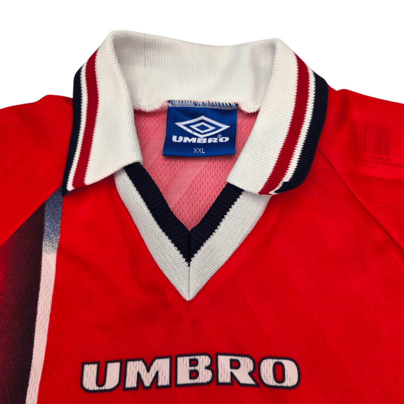 1997/98 Norway Home Football Shirt (2XL) Umbro - Football Finery - FF302557