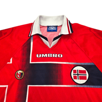 1997/98 Norway Home Football Shirt (XL) Umbro - Football Finery - FF300700