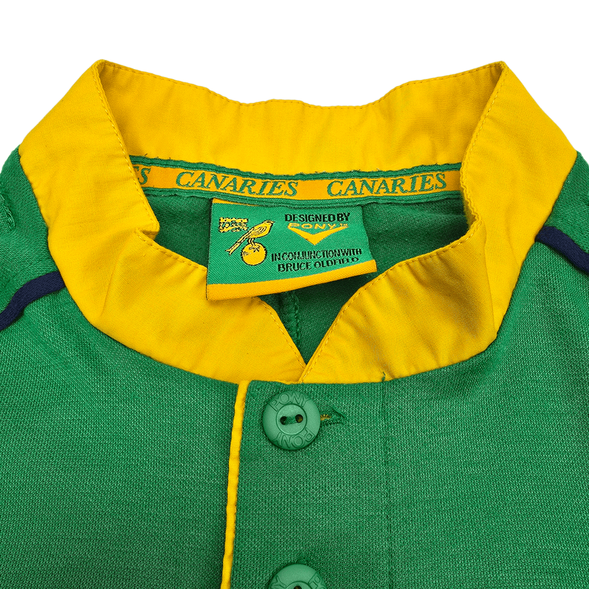 1997/98 Norwich City Away Football Shirt (2XL) PONY - Football Finery - FF302555