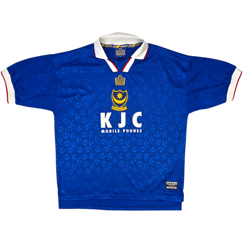 1997/98 Portsmouth Home Football Shirt (XL) Admiral - Football Finery - FF302563