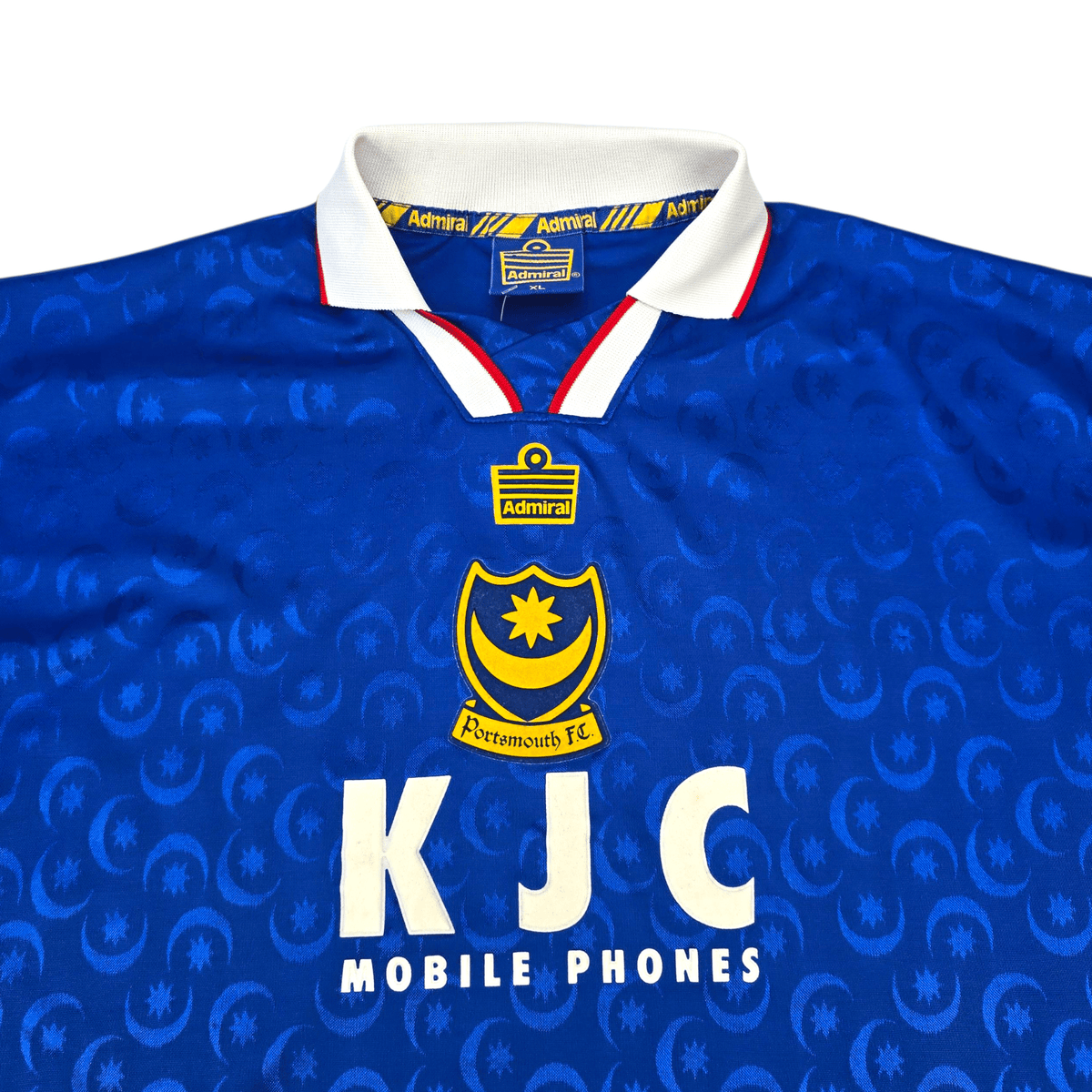 1997/98 Portsmouth Home Football Shirt (XL) Admiral - Football Finery - FF302563