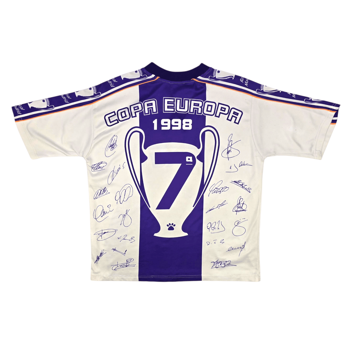 1997/98 Real Madrid Home Football Shirt (M) Kelme (Final Copa de Europa) - Football Finery - FF301507