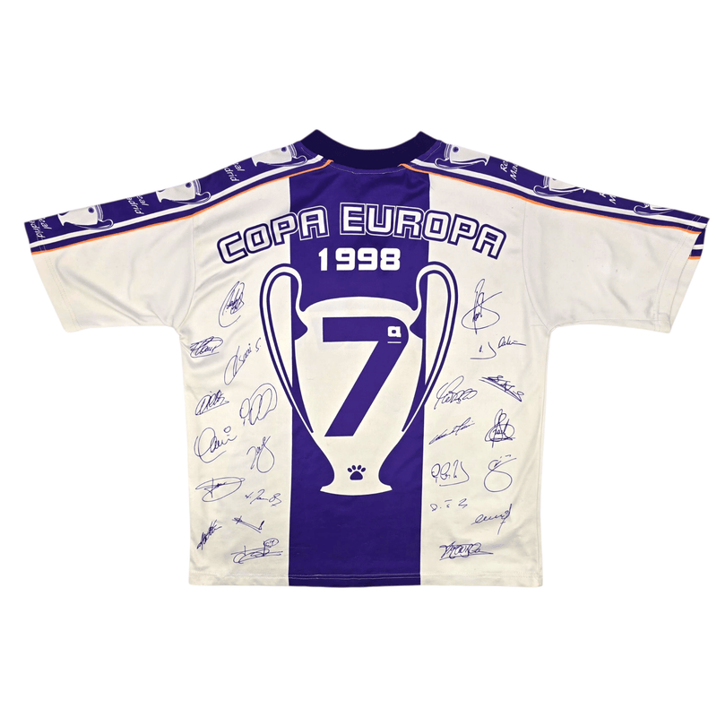 1997/98 Real Madrid Home Football Shirt (M) Kelme (Final Copa de Europa) - Football Finery - FF301507
