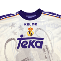 1997/98 Real Madrid Home Football Shirt (M) Kelme (Final Copa de Europa) - Football Finery - FF301507