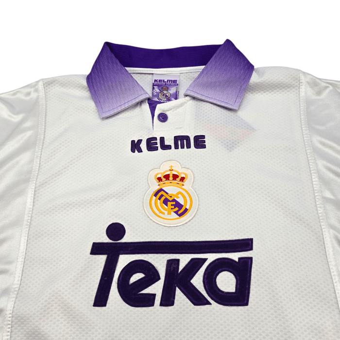 1997/98 Real Madrid Home Football Shirt (XL) Kelme - Football Finery - FF300586
