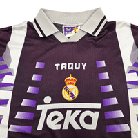 1997/98 Real Madrid Third Football Shirt (XL) Taquy 8 Mijatovic - Football Finery - FF303784