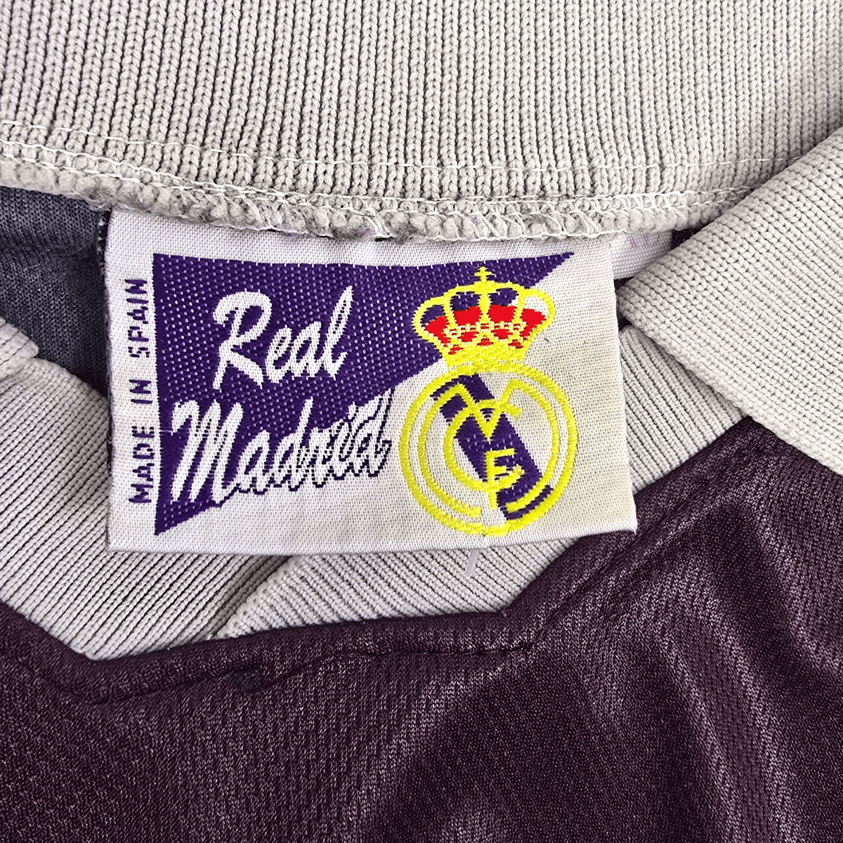 1997/98 Real Madrid Third Football Shirt (XL) Taquy 8 Mijatovic - Football Finery - FF303784