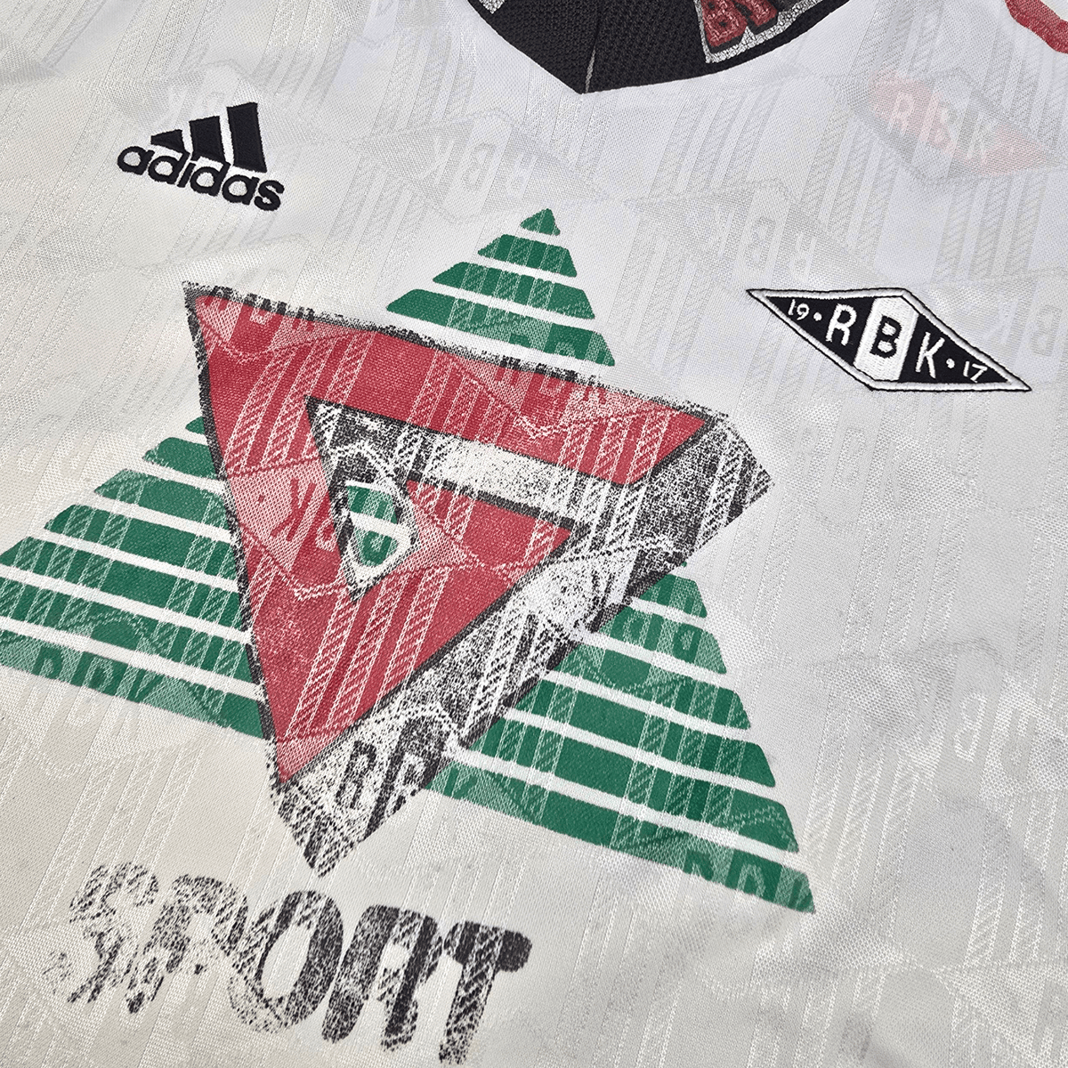 1997/98 Rosenborg Home Football Shirt (L) Adidas - Football Finery - FF300884