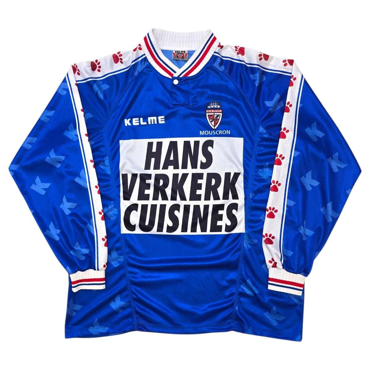 1997/98 Royal Excel Mouscron Away Football Shirt (XL) Kelme - Football Finery - FF306892