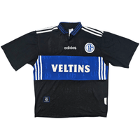 1997/98 Schalke 04 Away Football Shirt (S) Adidas - Football Finery - FF301884