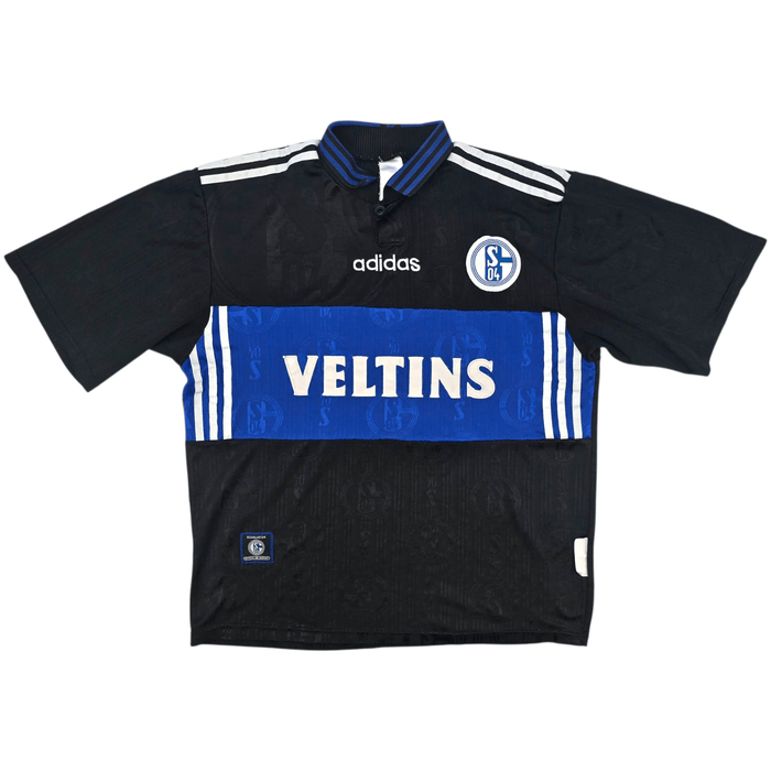 1997/98 Schalke 04 Away Football Shirt (S) Adidas - Football Finery - FF301884