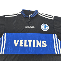 1997/98 Schalke 04 Away Football Shirt (S) Adidas - Football Finery - FF301884