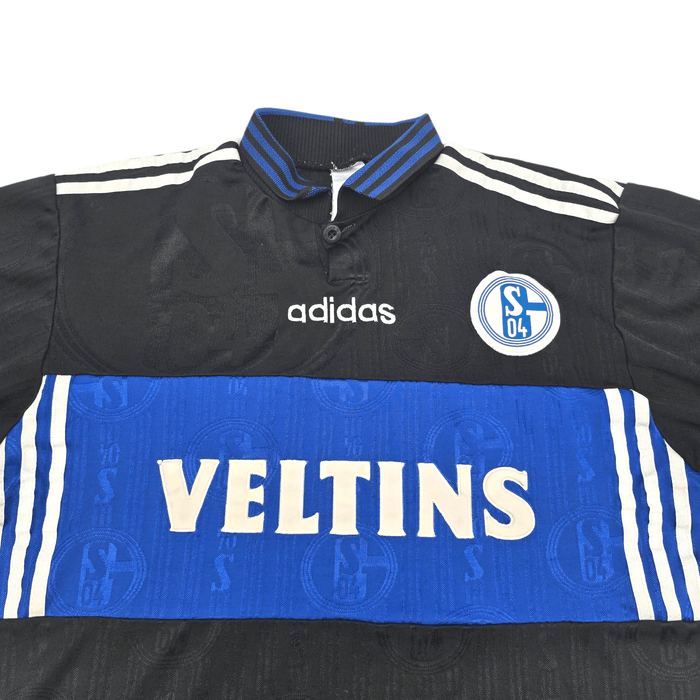 1997/98 Schalke 04 Away Football Shirt (S) Adidas - Football Finery - FF301884