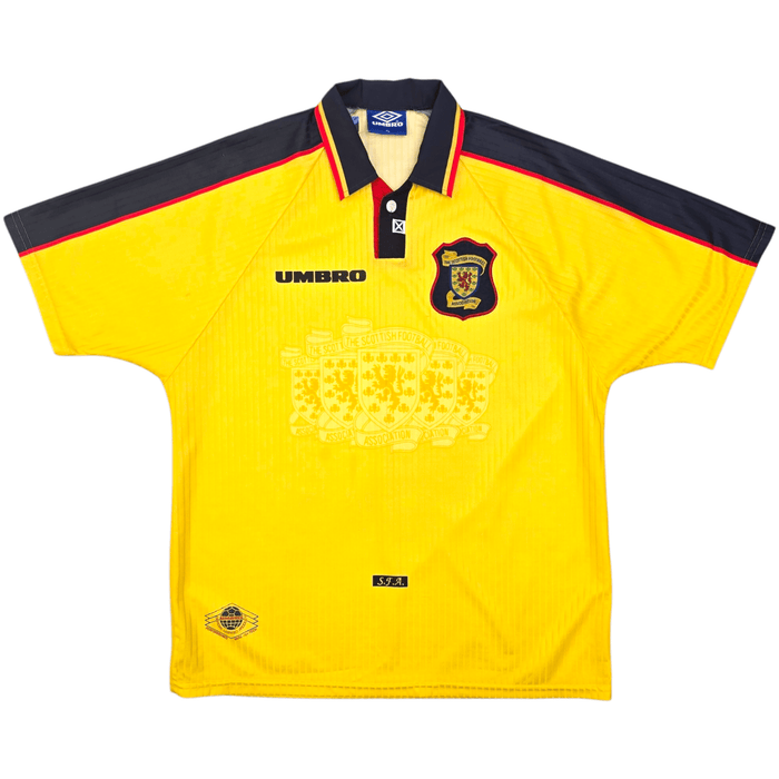 1997/98 Scotland Away Football Shirt (XL) Umbro - Football Finery - FF304475
