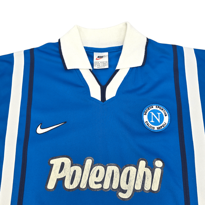 1997/98 SSC Napoli Home Football Shirt (M) Nike - Football Finery - FF204571