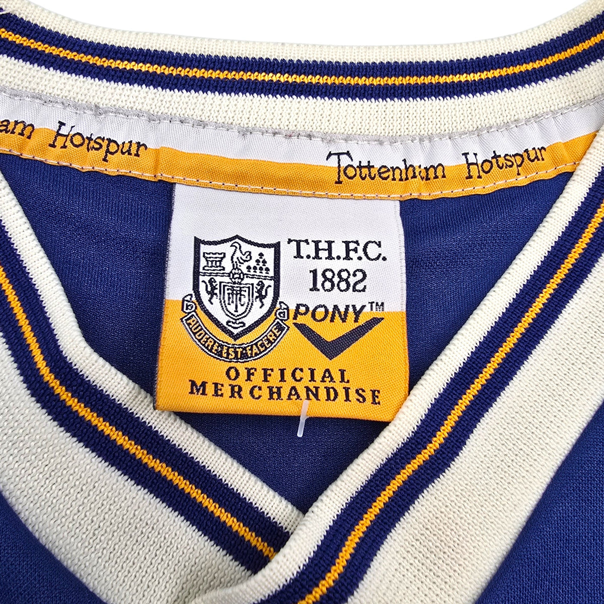 1997/98 Tottenham Hotspur Away Football Shirt (XL) PONY 14 Ginola - Football Finery - FF304877