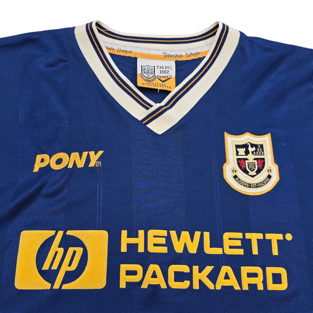 1997/98 Tottenham Hotspur Away Football Shirt (XL) PONY 14 Ginola - Football Finery - FF304877
