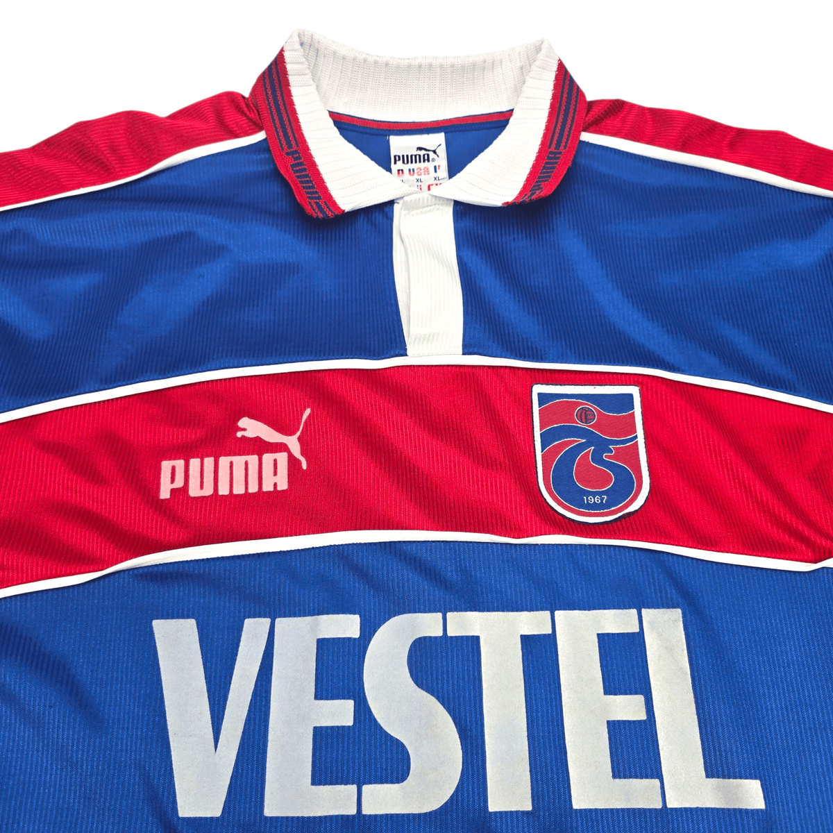 1997/98 Trabzonspor Home Football Shirt (XL) Puma - Football Finery - FF302063