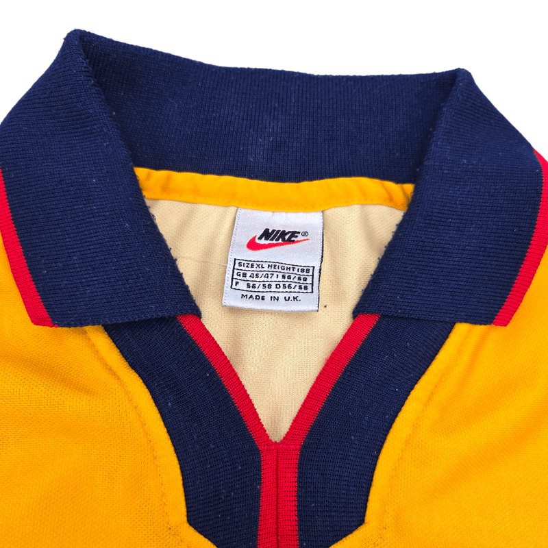 1997/99 Arsenal Away Football Shirt (XL) Nike - Football Finery - FF302648