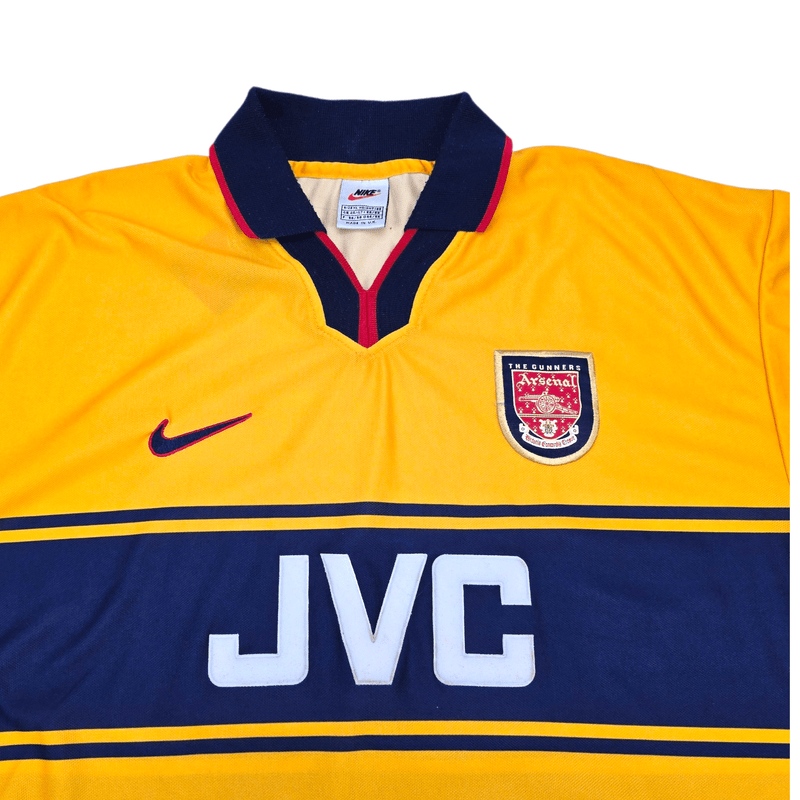 1997/99 Arsenal Away Football Shirt (XL) Nike - Football Finery - FF302648