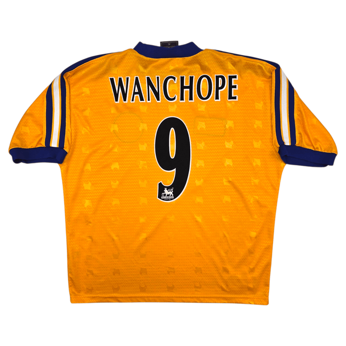 1997/99 Derby County Away Football Shirt (XL) Puma 9 Wanchope - Football Finery - FF301285