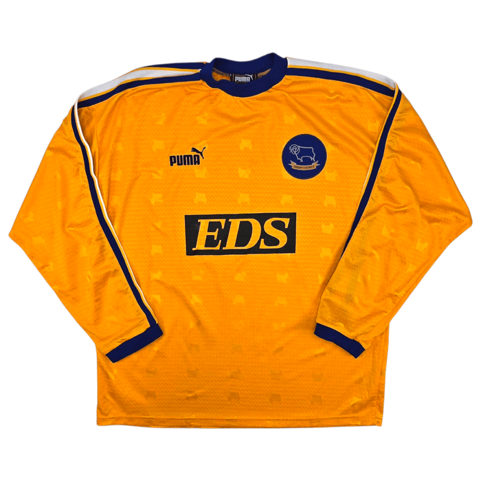 1997/99 Derby County Away Football Shirt (XL) Puma - Football Finery - FF301286