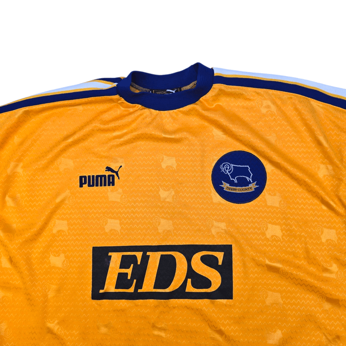 1997/99 Derby County Away Football Shirt (XL) Puma - Football Finery - FF301286