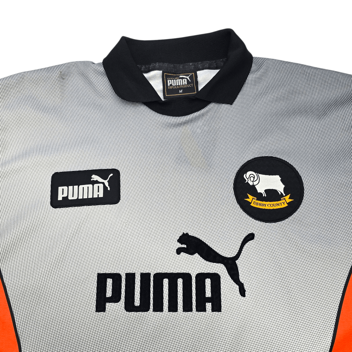 1997/99 Derby County Goal Keeper Football Shirt (M) Puma 21 Poom - Football Finery - FF301287