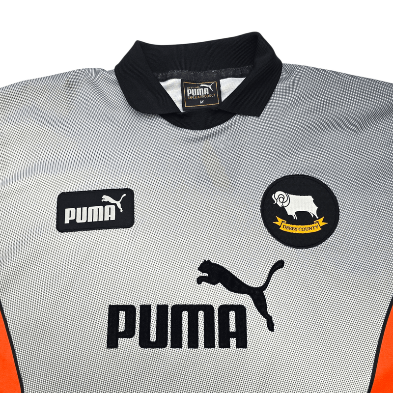 1997/99 Derby County Goal Keeper Football Shirt (M) Puma 21 Poom - Football Finery - FF301287