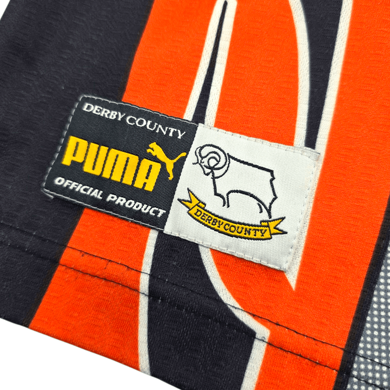 1997/99 Derby County Goal Keeper Football Shirt (M) Puma 21 Poom - Football Finery - FF301287