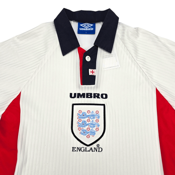 1997/99 England Home Football Shirt (L) Umbro - Football Finery - FF302513