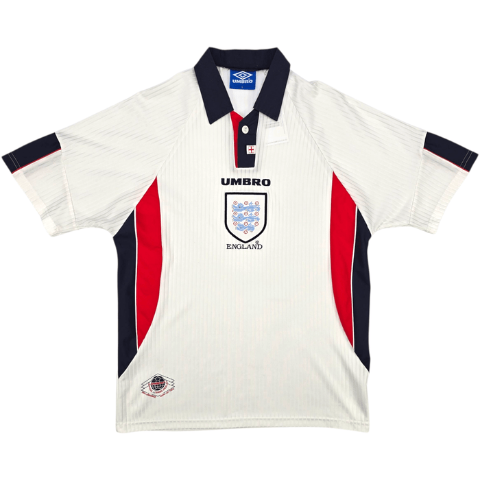 1997/99 England Home Football Shirt (L) Umbro - Football Finery - FF302513